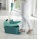 A bucket for washing the floors, Wiper Cover, with an annex, with rollers