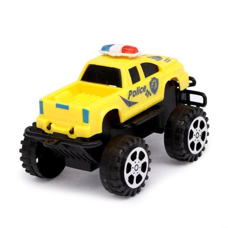 Inertial car "Police jeep", mix-2