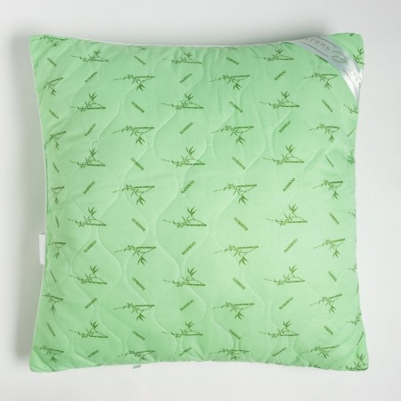 Pillow "Ethel", suction - bamboo, 70x70 cm, tick-7