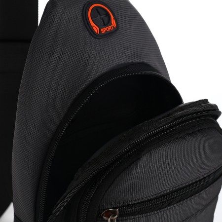 Ryukzak-Sling, 17*8*30 cm, lightning department, 1 n/k, gray-6