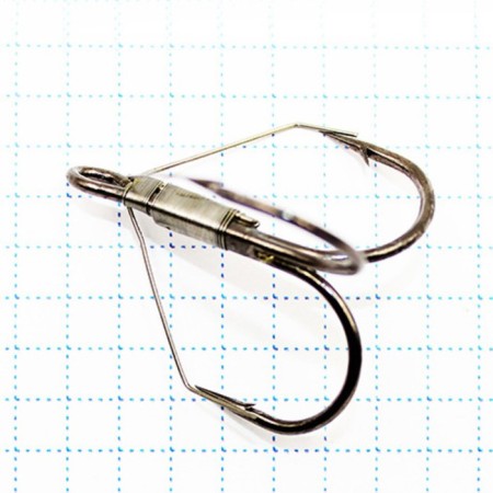 Hook KOI Weedless Treble Hook, size 20, Int, BN color, non -chain tee, 5 pcs.