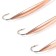Vertical spinning "Yaman" arrow, size 40 mm, 2.7 g, color copper