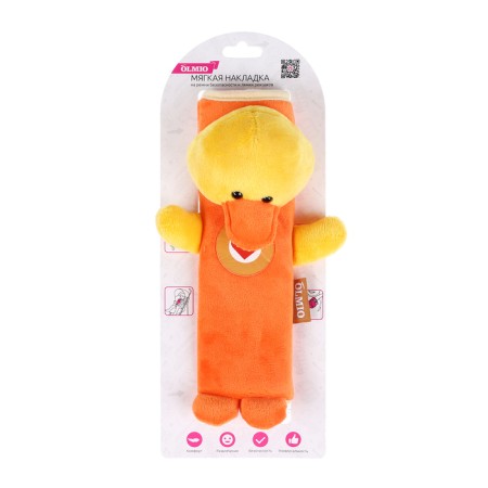 Soft OLMIO lining on seat belts and straps of backpacks, duckling