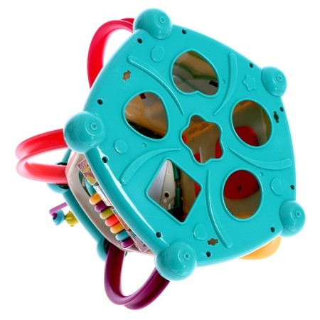 Developing toy "Logic Center", light and sound effects, works from batteries-9