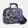 Road bag with lightning, external pocket, long belt, gray color