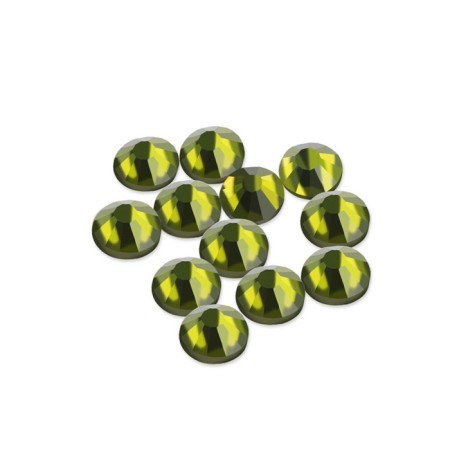 Rhinestones Pole "Crystal", No. 10 chrysolite, 50 pcs