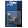 Support adjustable tundra, d = 23 mm. M8x10 mm, black color 4 pcs.
