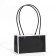 Board for flowers black moisture -resistant, 22x10.5x13.5 cm