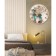 Wall clock, series: interior, "deer", smooth move, d-30 cm, aa
