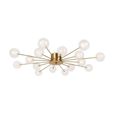 Freya FR5242CL-16BS1 Celebrity, 865x865x113 mm ceiling lamp, G4, 16x3W, brass color-8
