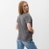 T -shirt female, gray color, size 54