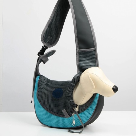 Sling carrier for animals "fluffy happiness" 40x22x8 cm-11