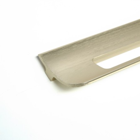 Furniture bracket RS1402, M/O = 160, Satin gold color-2