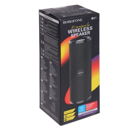 Portable column Borofone BR1 Beyond, 5 W, BT5.0, AUX, Microsd, USB, 1200 mAh, black-3