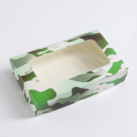 Folding box "Camouflage" 20 x 12 x 4 cm-1