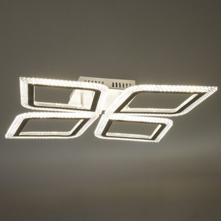The chandelier is LED DIM. Losanga du 3 dir. 82W white 51x51x7.5cm Ritter-4