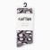Pantyhose children's kaftan "leopard" 104-110 cm, gray