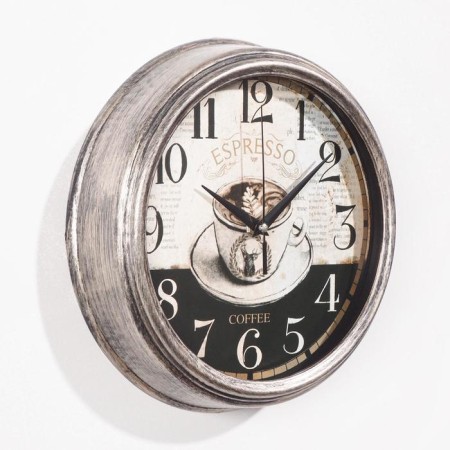 Wall clock, series: kitchen, "Ventosa", smooth move, d-25 cm-1
