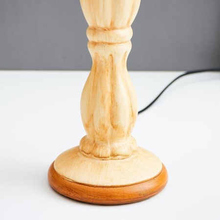 Table lamp 16628/1BE E14 40W Beige 25x25x48 cm Risalux-4