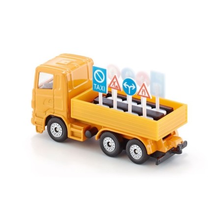 Siku road signs truck-1
