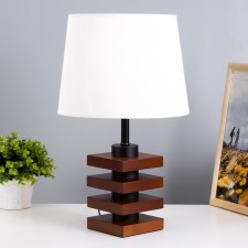 Consella table lamp E27 40W brown 25x25x42.5 cm Risalux