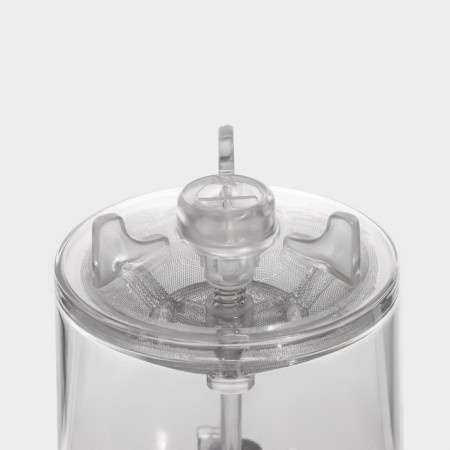 Glass teapot Magistro “Mexico City”, 350 ml, with metal sieve, plastic flask-8