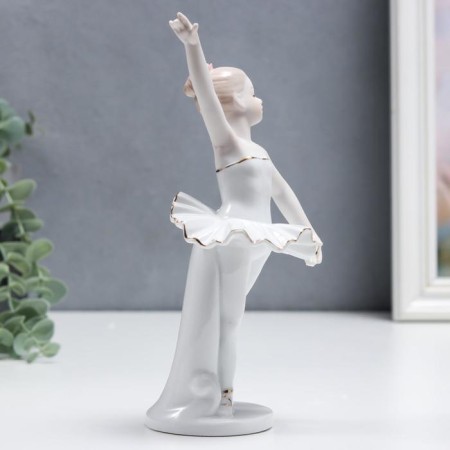 Souvenir ceramics "Little ballerina in a white pack" 21 cm-2
