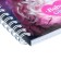 Note book A6, 80 sheets in a cage on the crest Pink Girls, cover Cover Cardboard, Mix
