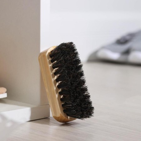 Shoe brush, 9 × 3.5 cm, horse hair