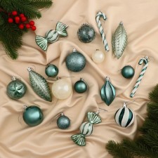 Set of jewelry plastic 40 pcs 