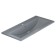 Sink uperwood Foster Quartz 100 cm, quartz, gray matte, concrete