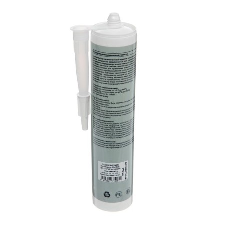 Sealant Mastersil 785, silicone, sanitary, colorless, 310 ml-1