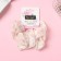 Hair gum "Orbit" Flower style, 13 cm, light pink