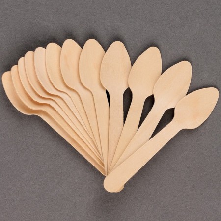 Tablespoons wooden, in the set 12 pcs.