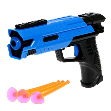 Pistol "Vector", shoots with suction cups, mix