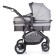 Stroller Transformer 2 in 1 ACARENTO Essenza, Light Grey color