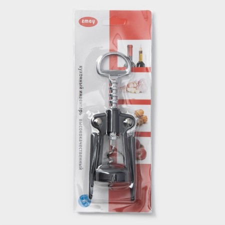 Corkscrew "Profi", 19 cm, black color-7