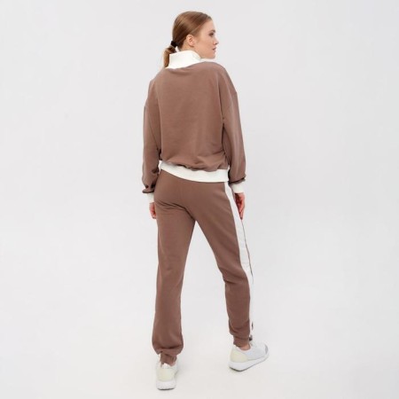 Women's costume (sweatshirt, trousers) minku: Casual Collection Color Ecrew, size 42-2