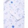 Children's T -shirt on the “Giraffes” buttons, white/blue color, height 62