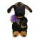Soft toy "Baby Vaxon", with a bouquet, 19 cm