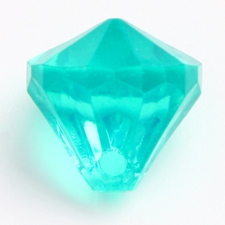 Crystals are plastic decorative, set of 120 g, size 1 pc. - 1 × 1.2 cm, color mix-4