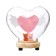 Nightlight "Colored heart" LED from batteries 3xlr44 13x7.2x12 cm Risalux