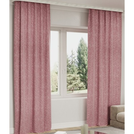 Curtain "Bliss", size 150x260 cm, lingonberry color