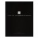 Subject subject calligrata "on black", 48 sheets in the algebra cage, with reference material, cover coated cardboard, Uf-lak, offset block