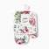Kitchen set 2 pr. Dolyana flowers of roses. Group 17*17cm, mittens-seging 26*16cm, 100%HL