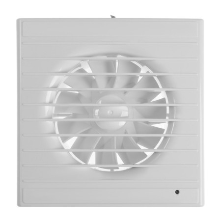 Exhaust Vento fan 100st, D = 100 mm, 13 W, 130 m³/h, 26 dB, with a timer, white
