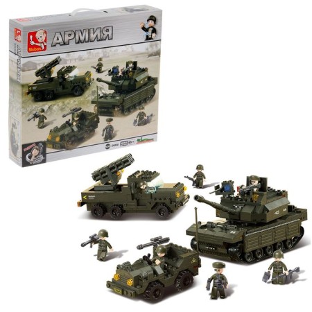 Designer "Battle Equipment", 602 parts