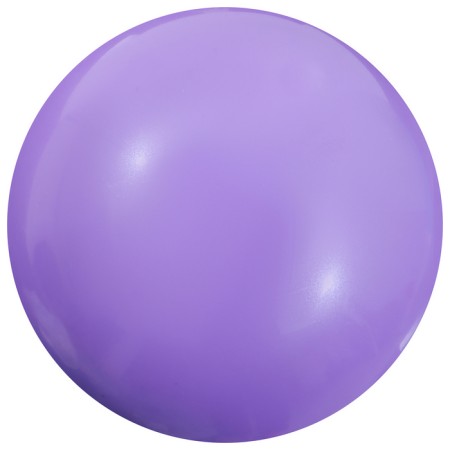 The ball for rhythmic gymnastics "metallic", d = 15 cm, lilac color