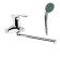 Accoona A87105 bath mixer, single -leaf, pour 300 mm, silumin, chrome