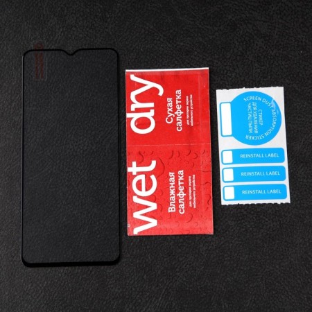Protective glass Mobility, for Tecno Pova 4 Pro, full glue, black-1
